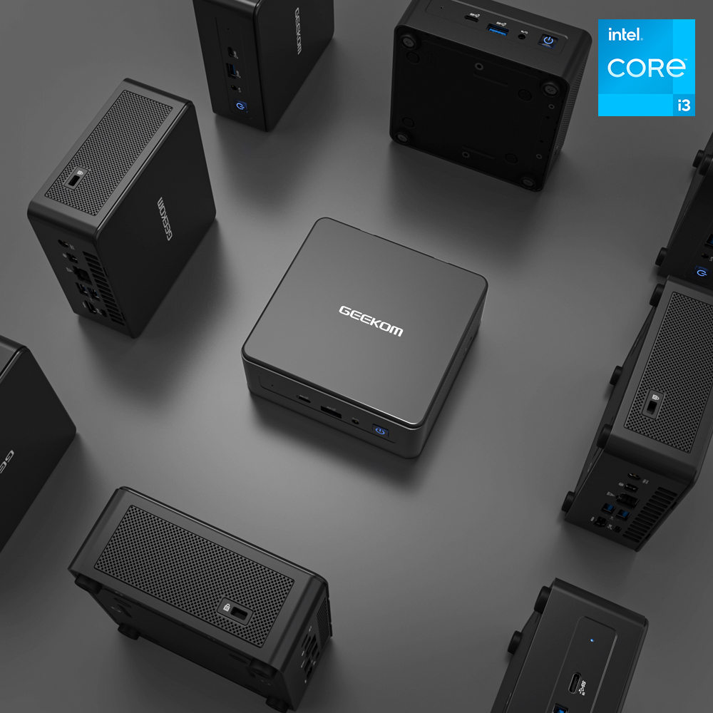Mini IT8 SE GEEKOM Mini PC i3-8109U