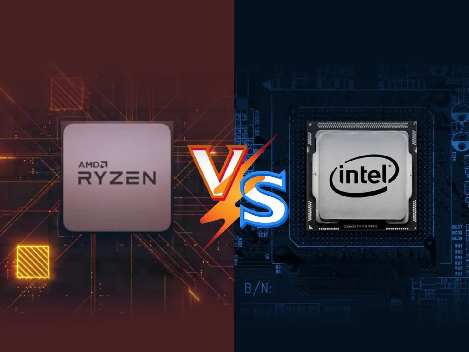 Amd Ryzen 5 vs. Intel i5: Vergleich von Mittelklasse-CPUs