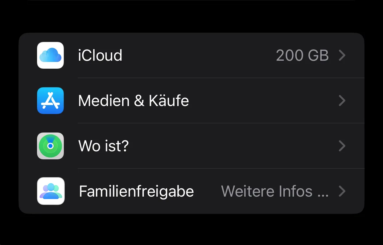 Fotos von Handy auf PC: Schritte für Apple-Handys: Richten Sie Ihren iCloud-Account ein