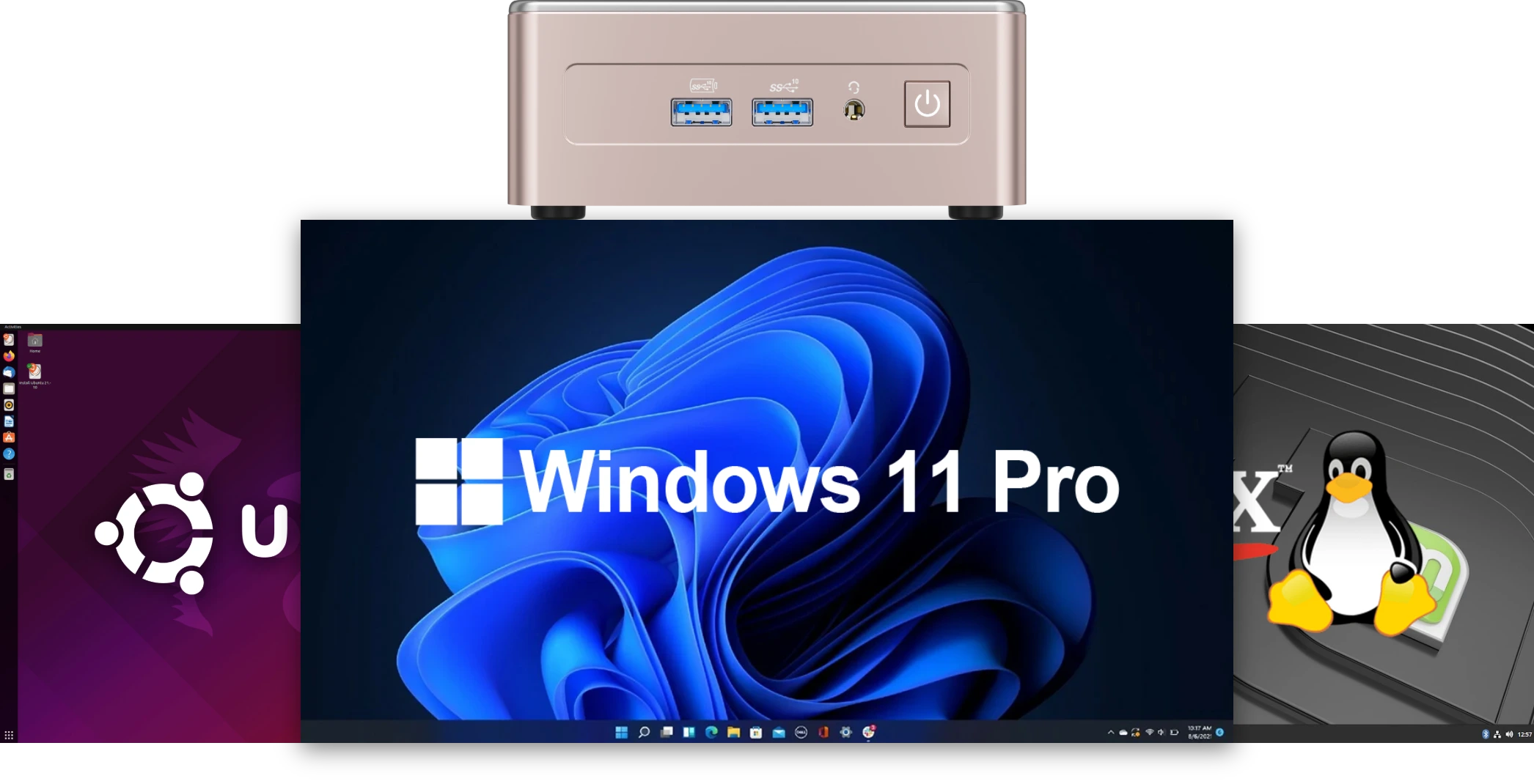 Unterstützte Betriebssysteme für geekom A5 2025 Mini-PC