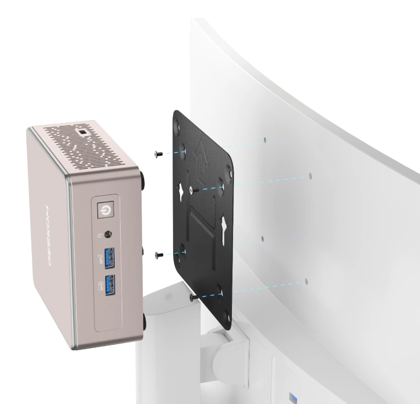 GEEKOM A5 2025 mini PC für Reduziertes Design