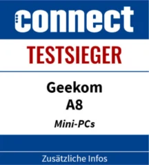 CONNECT TESTSIEGER Geekom A8 Mini-PCs
