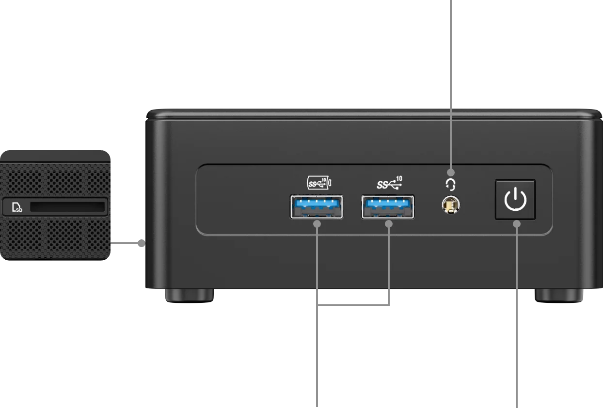 Unterstützt vier unabhängige 4K-Displays