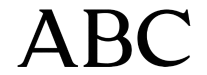 ABC-Medienzeichen