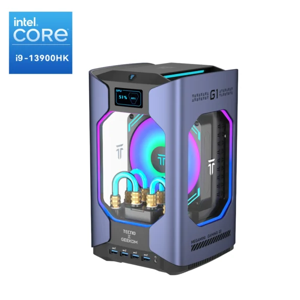 Beste Mini PCs für Adobe Premiere, DaVinci Resolve und Photoshop: GEEKOM MegaMini G1