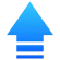 Aufsteigendes Symbol