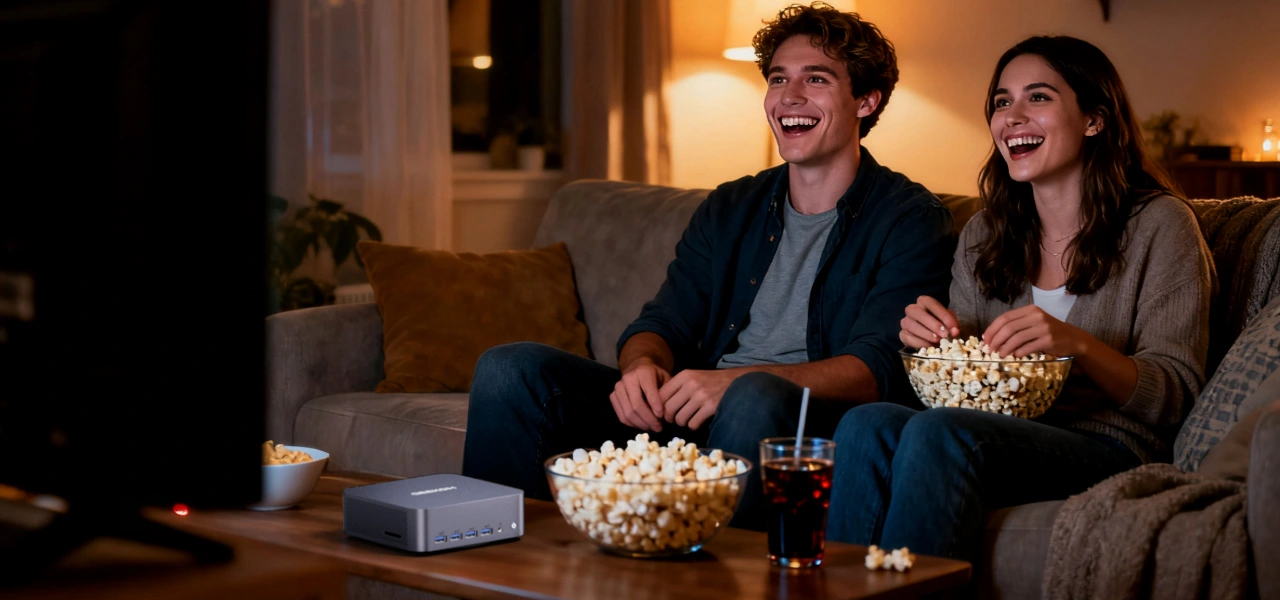 4K/8K-Streaming mit packender Grafik und Surround-Sound zu Hause genießen.