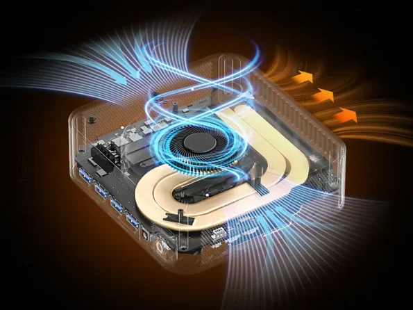 IceBlast 2.0 Kühlsystem im GEEKOM A9 Max Mini Gaming PC