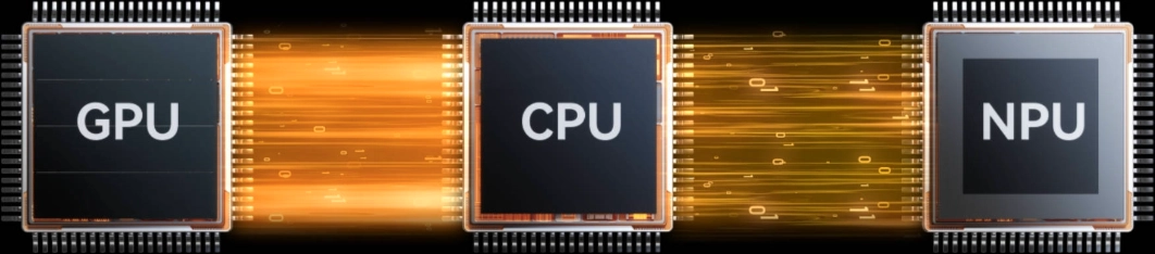 Die kombinierte Rechenleistung von CPU, GPU und NPU erreicht 80 TOPS.