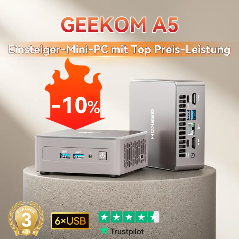 GEEKOM A5 Mini-PC