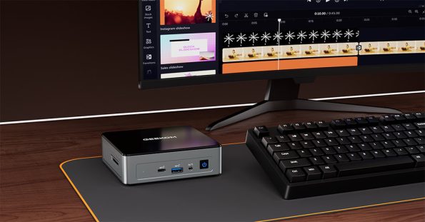 GEEKOM Mini Air12 robuster Mini PC mit Militärschutz Vollmetall-Gehäuse