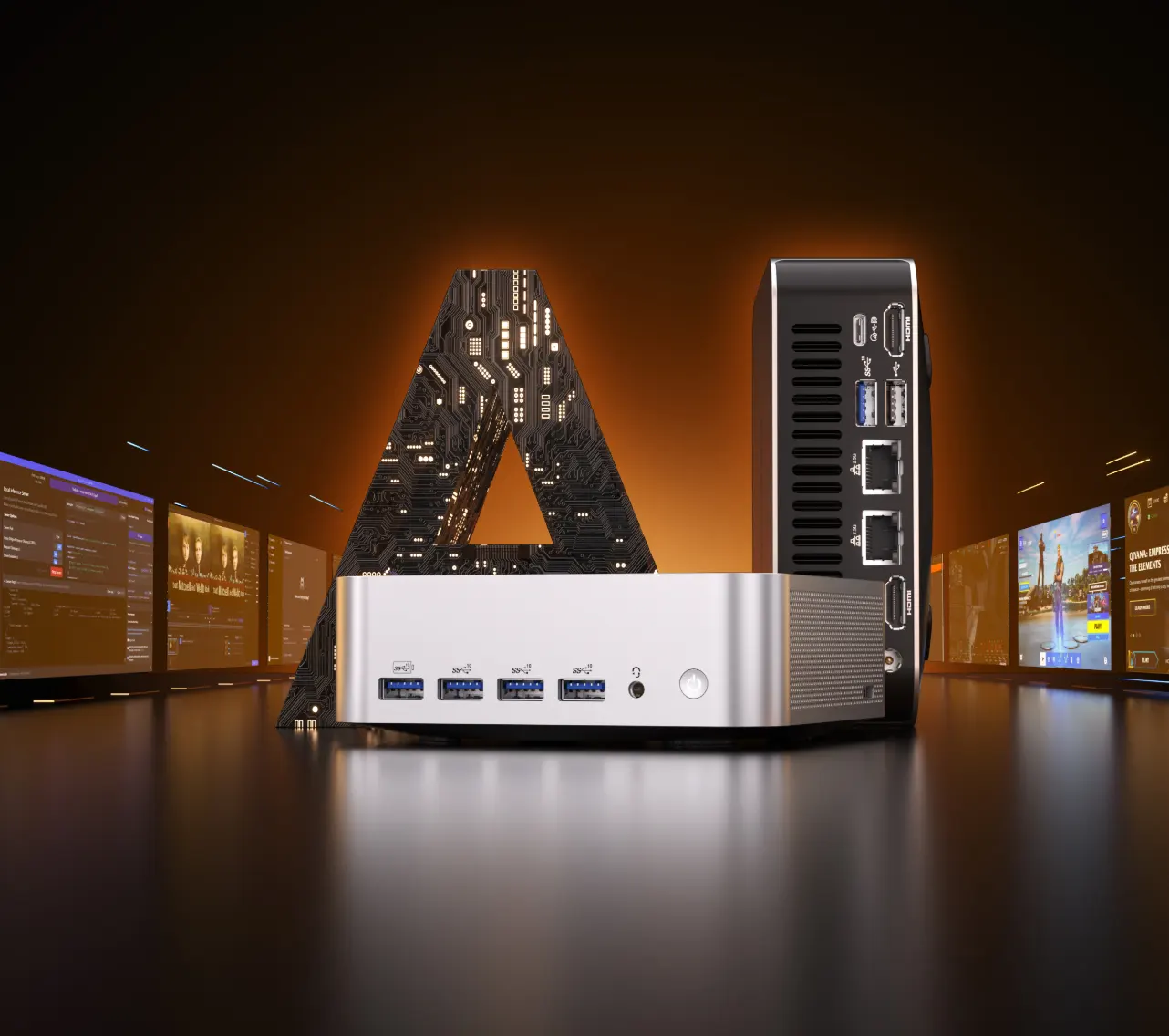 EEKOM A9 Max 2026 – kompakter Gaming-Mini PC im Setup